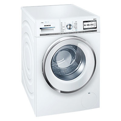 Siemens iQ700 WMH4Y890GB Freestanding Washing Machine with i-DOS and Home Connect, 9kg Load, A+++ Energy Rating, 1400rpm Spin, White